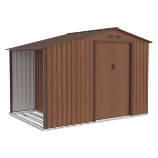 Domek Ogrodowy Drewutnia Madison 278X191Cm Walnut - Hardmaister - Altany ogrodowe Domek Ogrodowy Drewutnia Madison 278X191Cm Walnut - Hardmaister - Altany ogrodowe - miniaturka - grafika 1