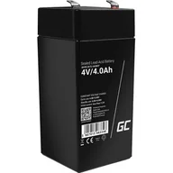 Baterie do zasilaczy awaryjnych UPS - Green Cell Akumulator bezobsługowy AGM VRLA 4V 4Ah do systemów alarmowych i zabawek AGM37 - miniaturka - grafika 1