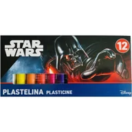 Masy plastyczne - Plastelina Okrągła Zestaw 12 Sztuk Star Wars - miniaturka - grafika 1
