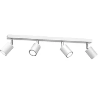 Lampy sufitowe - Listwa sufitowa z czterema reflektorami LX 4583 z serii STRIPER - miniaturka - grafika 1
