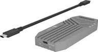 Akcesoria do komputerów stacjonarnych - Icy Box Obudowa IB-1919M-C42 Type-C. USB4. Gen 3x2 40 Gbit/s na PCIe NVMe M.2 2280 - miniaturka - grafika 1