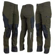 Odzież robocza - Spodnie robocze BOJÓWKI MĘSKIE Taktyczne Wytrzymałe Elastyczne Khaki r. 50 - miniaturka - grafika 1