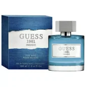 Wody i perfumy męskie - Guess 1981 Indigo For Men woda toaletowa spray 100 ml - miniaturka - grafika 1
