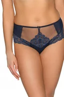Majtki damskie - AVA Figi damskie AV 1992 S NAVY BLUE - miniaturka - grafika 1