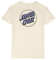 Koszulki i topy damskie - t-shirt damski SANTA CRUZ Partial Dot T-Shirt Chalk - miniaturka - grafika 1