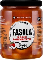 Pasztet i przetwory mięsne - Runoland Fasola w sosie pomidorowym danie 500 g - miniaturka - grafika 1
