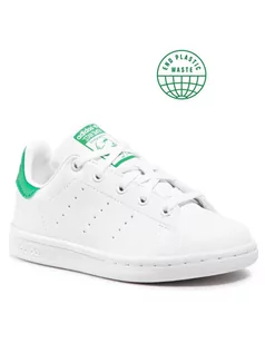 Buty dla dziewczynek - Adidas Buty Stan Smith C FX7524 Biały - grafika 1