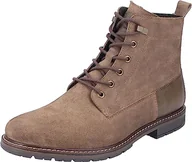 Półbuty męskie - Rieker Męskie buty sznurowane 13730, brązowy, 42 EU - miniaturka - grafika 1