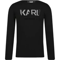 Bluzy dla dziewczynek - Karl Lagerfeld Kids Bluzka | Regular Fit - miniaturka - grafika 1