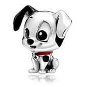 Wisiorki - Zawieszka SREBRO 925 Charms koralik do PANDORA Disney Piesek Dalmatyńczyk - miniaturka - grafika 1