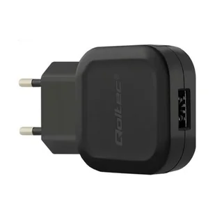 Qoltec Ładowarka sieciowa 12W | 5V | 2.4A | USB 50180 - Ładowarki do telefonów - miniaturka - grafika 1