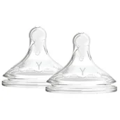 Smoczki do butelek - Dr Browns SMOCZKI Y SZEROKA SZ.2SZT OPT+ DBWNY201 - miniaturka - grafika 1