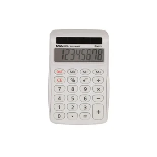 Kalkulator biurkowy ECO MJ455 8-pozycyjny biały - Kalkulatory - miniaturka - grafika 1