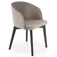 Krzesła - Szare nowoczesne krzesło tapicerowane - Puvo 5X - miniaturka - grafika 1