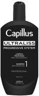 Szampony do włosów - Capillus Ultraliss Progressive System Nanoplastia - krok 1, szampon oczyszczający do włosów 400ml - miniaturka - grafika 1