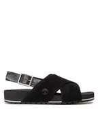 Sandały damskie - Timberland Sandały Malibu Waves Basic X Trap TB0A41KQ0151 Czarny - miniaturka - grafika 1