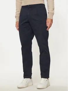 Boss Spodnie materiałowe 50524390 Granatowy Regular Fit - Spodnie męskie - miniaturka - grafika 1