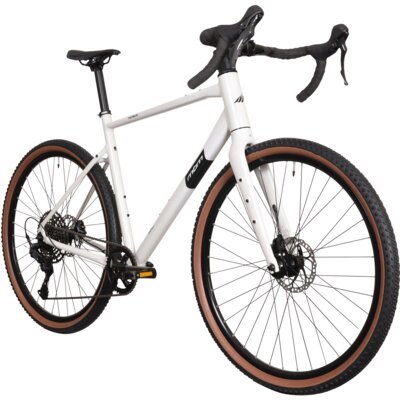 Rower gravel MBM Terea 572 M23 28 cali męski Biały