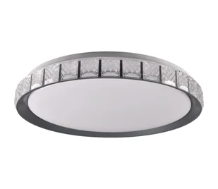 LED Ściemnialny plafon łazienkowy NINA LED/72W/230V IP44 + pilot - Lampy sufitowe - miniaturka - grafika 1