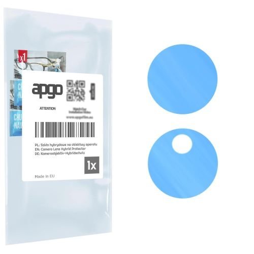 1x szkło hybrydowe na aparat obiektyw kamerę 9H do TCL 50 SE - apgo hybrid Camera Lens Protector