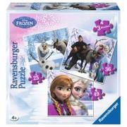 Puzzle - Ravensburger RAVEN. 3W1 Frozen Przyjaciele PR-072767 - miniaturka - grafika 1