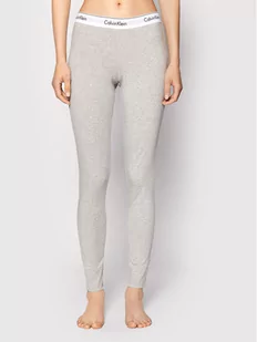 Calvin Klein Underwear Legginsy 0000D1632E Szary Slim Fit - Spodnie damskie - miniaturka - grafika 1