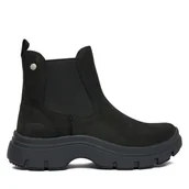 Botki damskie - Sztyblety Keen Kosa Chelsea 1031148 Czarny - miniaturka - grafika 1