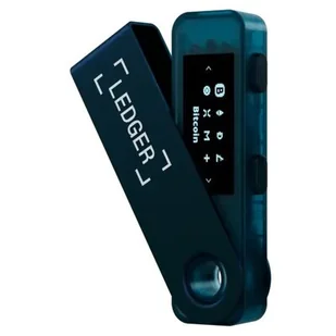 Portfel kryptowalut LEDGER Nano S Plus Niebieski - Pendrive - miniaturka - grafika 1