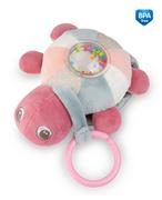 Grzechotki dla dzieci - Canpol babies pluszak grający świecący żółw Sea Turtle różowy - miniaturka - grafika 1