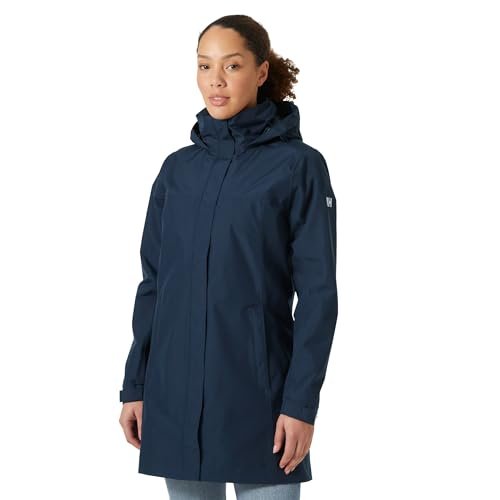 Helly-Hansen Kobiety Aden Long Płaszcz, Granatowy, 4XL