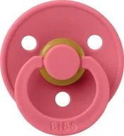 Smoczki uspokajające - BIBS COLOUR ANATOMICAL CORAL M Smoczek ortodontyczny kauczuk Hevea - miniaturka - grafika 1