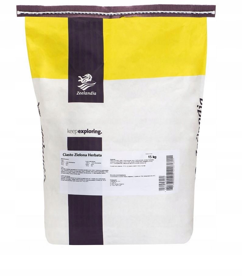 Mieszanka do wypieku ciasta zielona herbata 15kg donuty muffiny ciasto tort