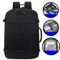 Torby na laptopy - PLECAK NA LAPTOPA BIZNESOWY Plecak Wielofunkcyjny Do Samolotu PODRÓŻNY - miniaturka - grafika 1