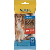 Przysmaki dla psów - MultiFit Cowboys Pęta kiełbasek 4 x 60 g Wołowina - miniaturka - grafika 1