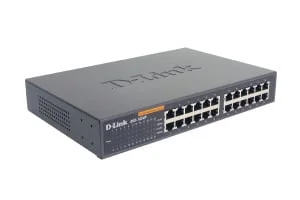 D-Link 24-port 10/100 Desktop Switch DES-1024D/E - Switche - miniaturka - grafika 2