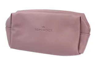 Top Choice Kosmetyczka damska LEATHER (96945) 1szt - Kosmetyczki, organizery i kuferki - miniaturka - grafika 1