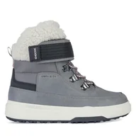 Buty dla dziewczynek - Kozaki Geox J Bunshee Pg Girl B J36HSA 0MEFU C1006 S Szary - miniaturka - grafika 1
