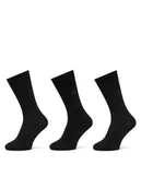 Skarpetki męskie - Calvin Klein Zestaw 3 par wysokich skarpet męskich 701235981 Czarny - miniaturka - grafika 1