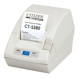 Citizen Drukarka termiczna CT-S280 CTS280PAEWH - Drukarki kart i etykiet - miniaturka - grafika 1