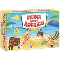 Kangur Dzieci Kontra Rodzice Wakacje - Gry planszowe - miniaturka - grafika 1