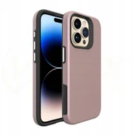 Etui i futerały do telefonów - Vmax nakładka Triangle Case do iPhone 12 6,1" różowo-złota - miniaturka - grafika 1