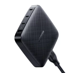 Ugreen ładowarka sieciowa 3x USB Typ C / 1x USB 100W Power Delivery czarny (70870) - Ładowarki do telefonów - miniaturka - grafika 2