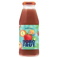 Soki i herbatki dla dzieci - Bobo Frut Nektar owocowy jabłko truskawka po 1 roku 300 ml - miniaturka - grafika 1