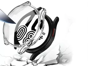 Etui silikonowe Alogy case do Samsung Galaxy Watch 4 40mm Przezroczyste - Akcesoria do smartwatchy - miniaturka - grafika 4