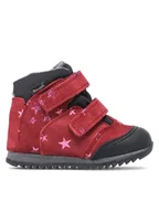 Buty dla dziewczynek - Mrugała Trzewiki Jogi 6158/2-05 Czerwony - miniaturka - grafika 1