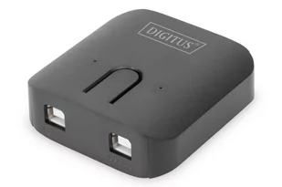 DIGITUS PRZEŁĄCZNIK USB2.0, 2XPC DO 1XURZĄDZENIE USB, PASYWNY DA-70135-3 - Dodatki do drukarek i skanerów - miniaturka - grafika 1