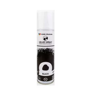 Barwnik aerozol (spray) Food Colours 250 ml Black - Dodatki do ciast w proszku - miniaturka - grafika 1