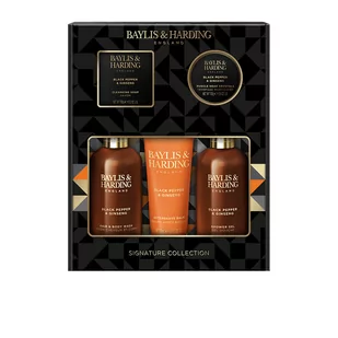 Baylis & Harding, Black Pepper & Ginseng Men's, Zestaw kosmetyków do pielęgnacji, 5 szt. - Zestawy kosmetyków damskich - miniaturka - grafika 1