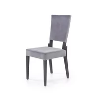 Krzesła - Krzesło Drewniane Sorbus Popiel / Grafit Halmar - miniaturka - grafika 1