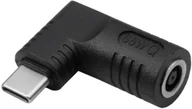 Adaptery i przejściówki - Przejściówka do laptopa AK-ND-D16 6.0 x 4.4 mm + pin / USB-C - miniaturka - grafika 1